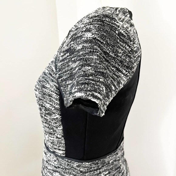 J. Crew Gray Tweed Skater Dress - Picture 5 of 9